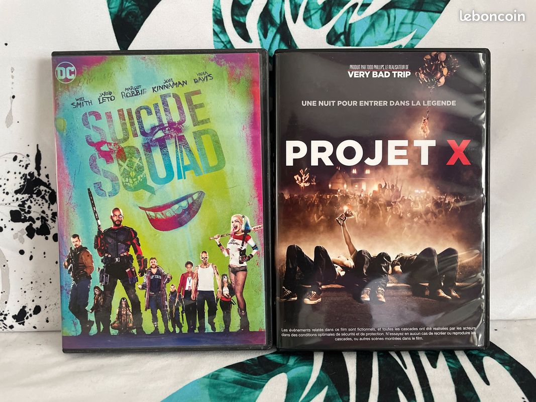 DVD des films Suicide Squad et projets X - DVD - Films