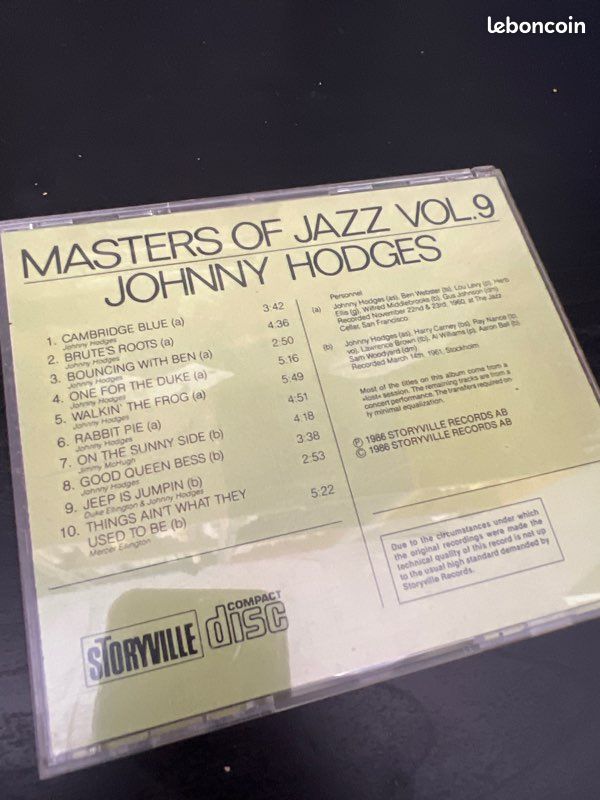 Johnny Hodges- Master of Jazz (image 2)