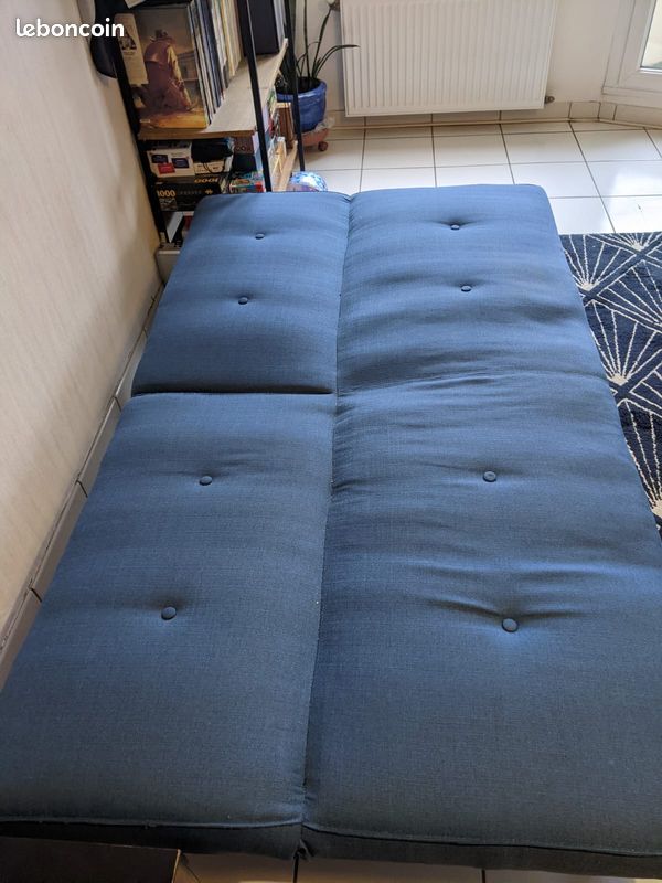 Canapé Clic-Clac bleu (image 3)