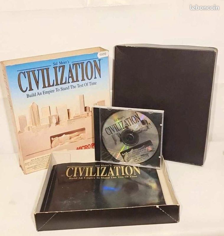 Civilization II – Big Box PC, Version PAL, Jeu Vidéo D'occasion