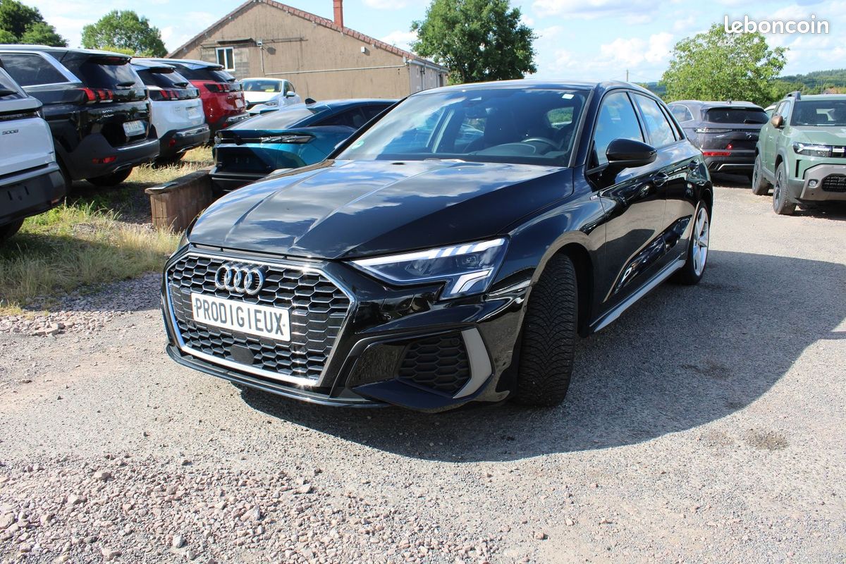 Audi A3 SPORTBACK TFSI 150 CV S-LINE HYBRIDE GPS 3D CAMÉRA JA 18 I-COKPIT FULL LED BOITE S-TRONIC (image 4)