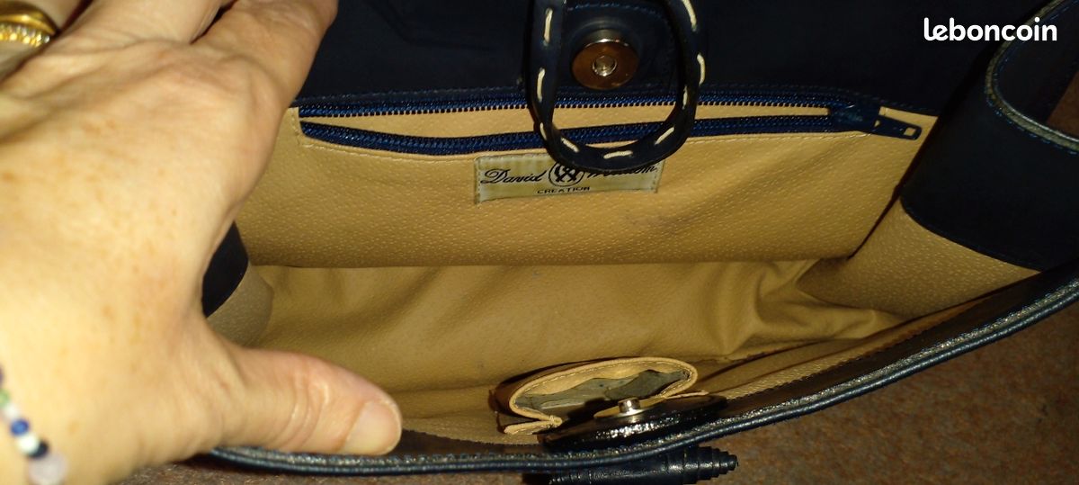 Sac à main en cuir David William (image 4)