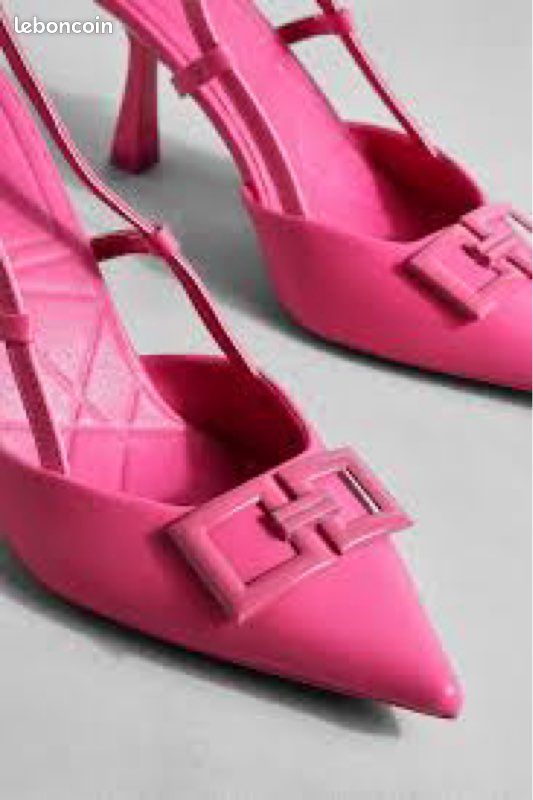 Sabot sandale Zara Rose taille 34 - Chaussures