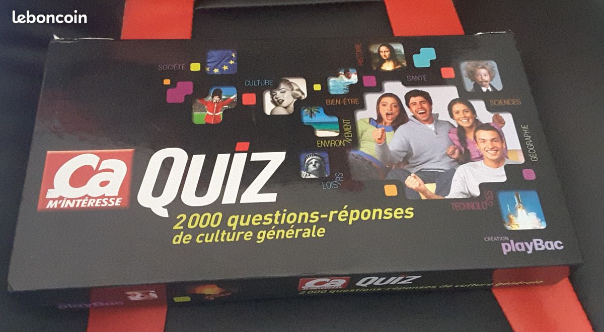 Quiz Jeux 2000 questions-réponses de Culture générale - Cà m'intéresse- Création Playbac (image 1)