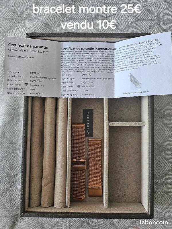 Fidelity Bijoux Victoria Diams Bijoux Victoria Montres Bijoux