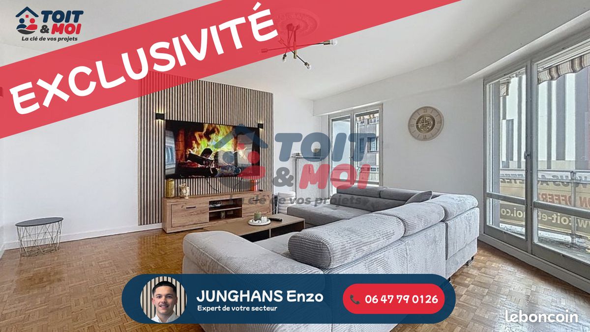 Appartement 4 pièces 88 m² · à Vesoul · 88 m² · 135 000 €