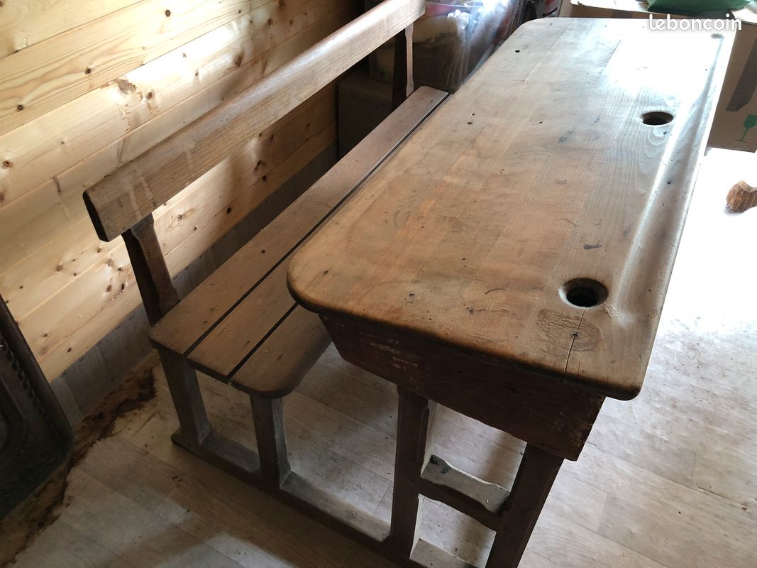 Bureau ecolier ancien (image 2)