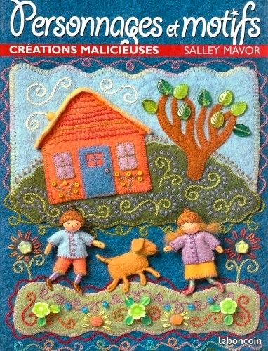 Personnes et motifs Salley mavor création en feutrine (image 1)