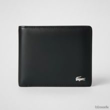 💳 PAIEMENT X4 : Portefeuille Lacoste en cuir noir - Très bon Etat (image 1)