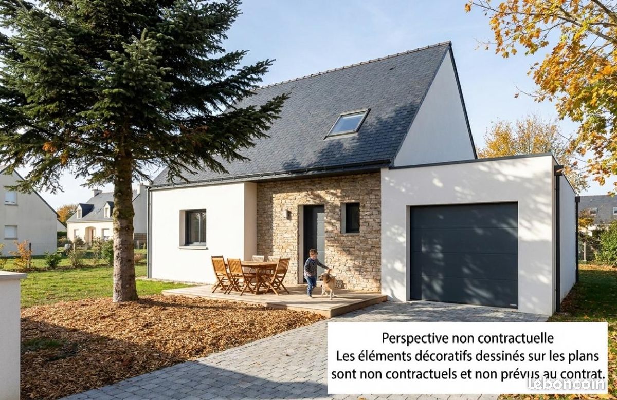 Maison 5 pièces 108 m² · à Gouesnach · 108 m² · 323 344 €
