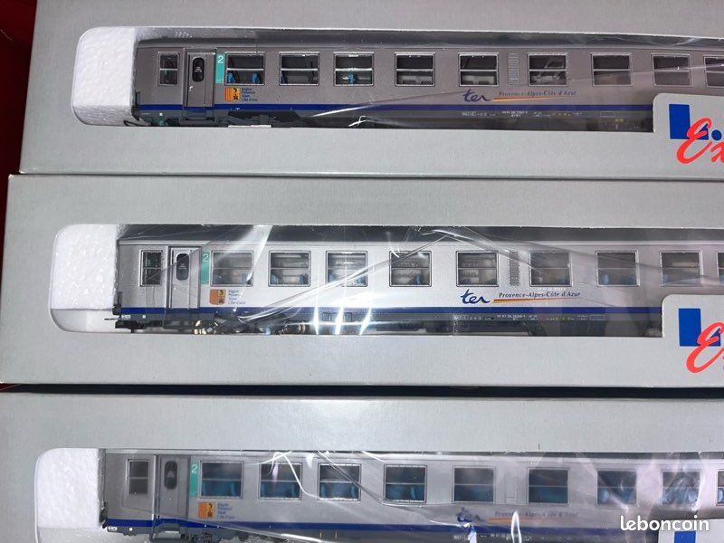 LS MODELS COFFRET 2 voitures voyageurs MISTRAL 69 TEE SNCB 43001 NEUF