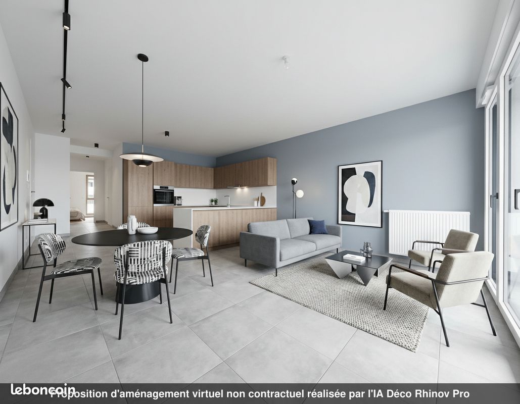 Appartement 3 pièces 66 m² · au Pont-de-Claix · 66,1 m² · 177 000 €