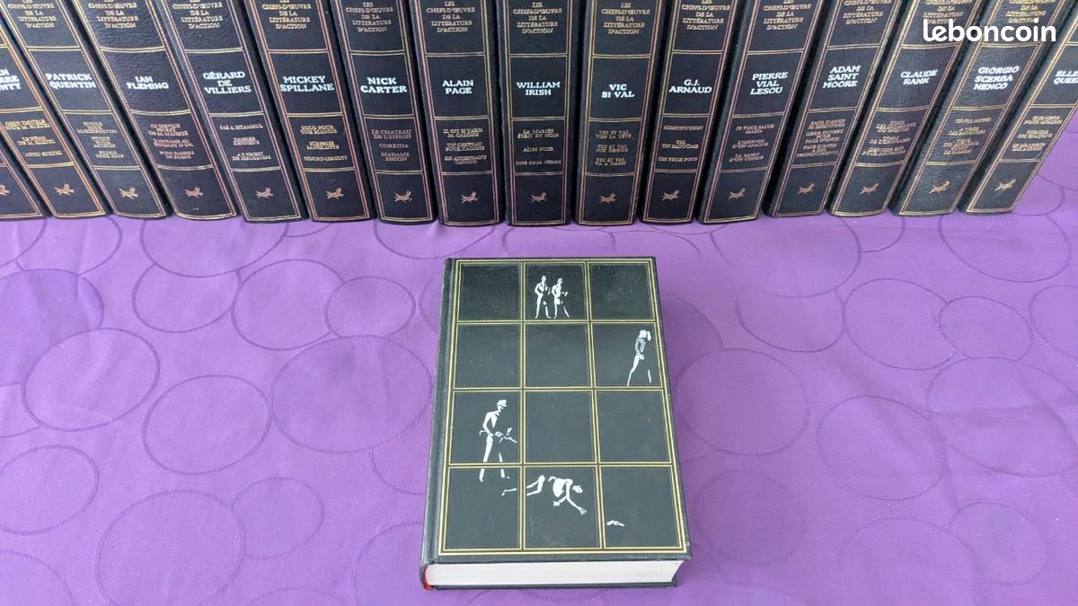 Lot de 17 livres - Les Chefs-d'œuvre de la Littérature d'Action (image 2)