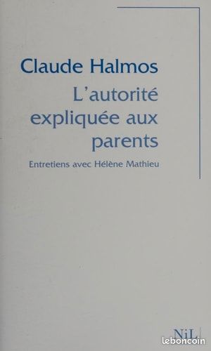 L'autorité expliquée aux parents C.HALMOS (image 1)