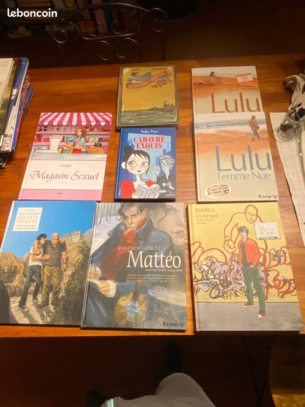 BD adultes en lot ou à l'unité, très bon état (image 1)