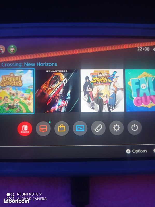 Nintendo Switch lite bleu occasion (image 5)