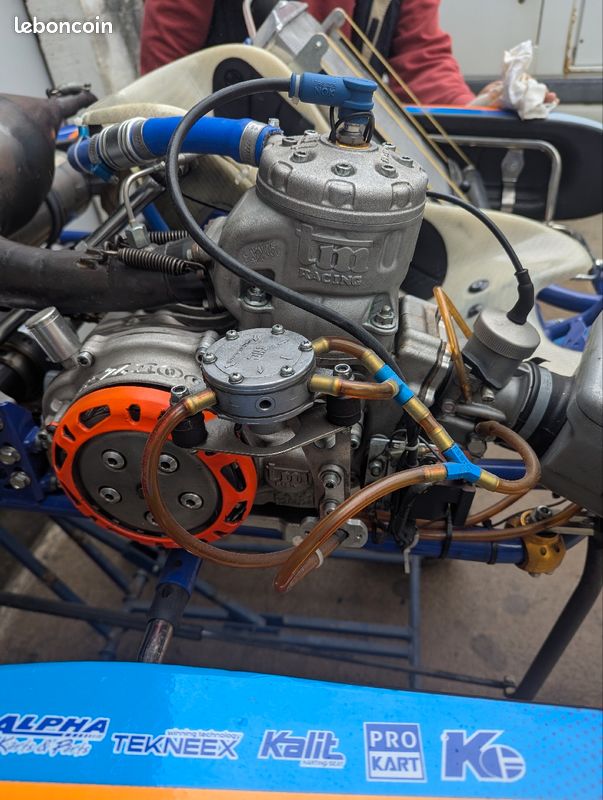 Moteur De Karting TM KZ10C 125cc - Occasion Fonctionnelle - Pour Pièces Ou Réparation