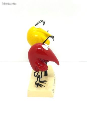 FIGURINE DE COLLECTION Plastoy Astérix Obélix mains dans les poches