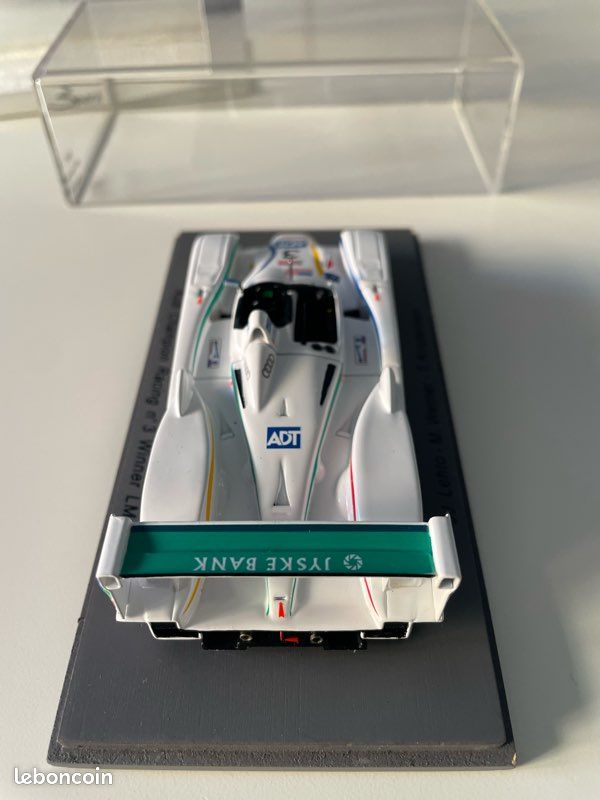 Renault Australe Miniature Spark Audi R8 N°5 Winner 24h Du Mans 2004 - Échelle 1:43, Modèle 43LM04 - Neuf Audi Q3 8u