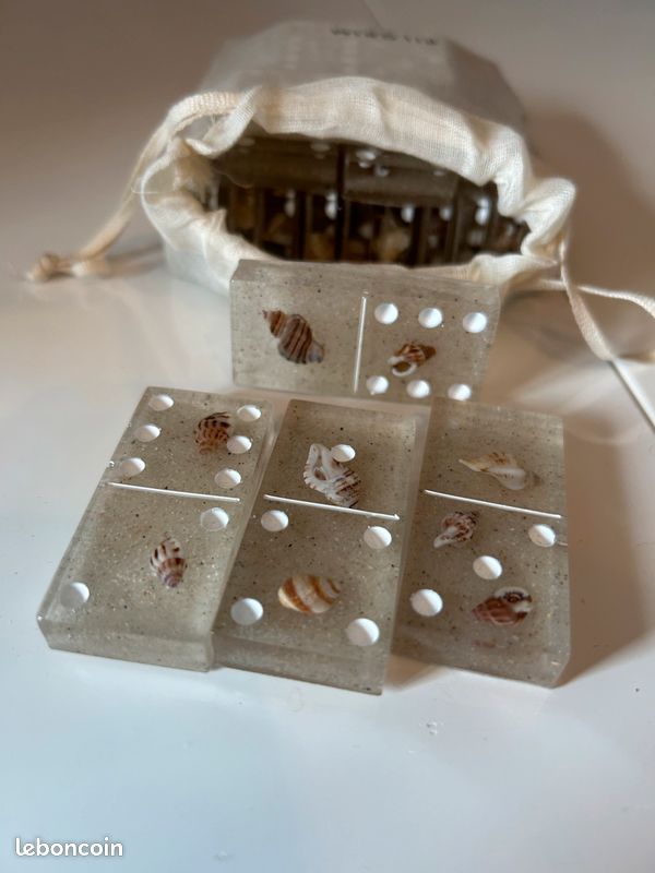 Domino epoxy coquillages (image 3)