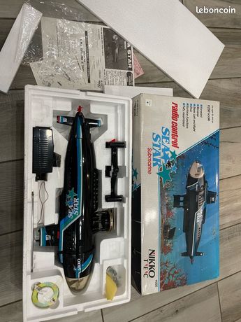 Ancienne Nikko Rollet Porsche 935 Turbo Radio Guidée - Échelle 1/24 - Blanc - Pré-assemblée (Malaisie)