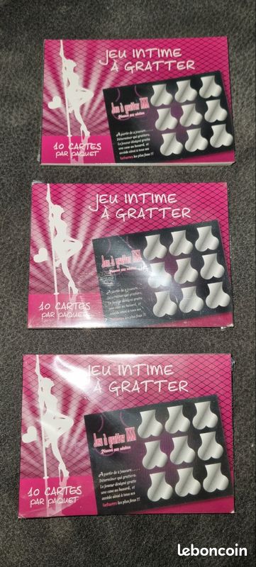 Jeu intime à gratter - soirée sexy - St Valentin (image 3)