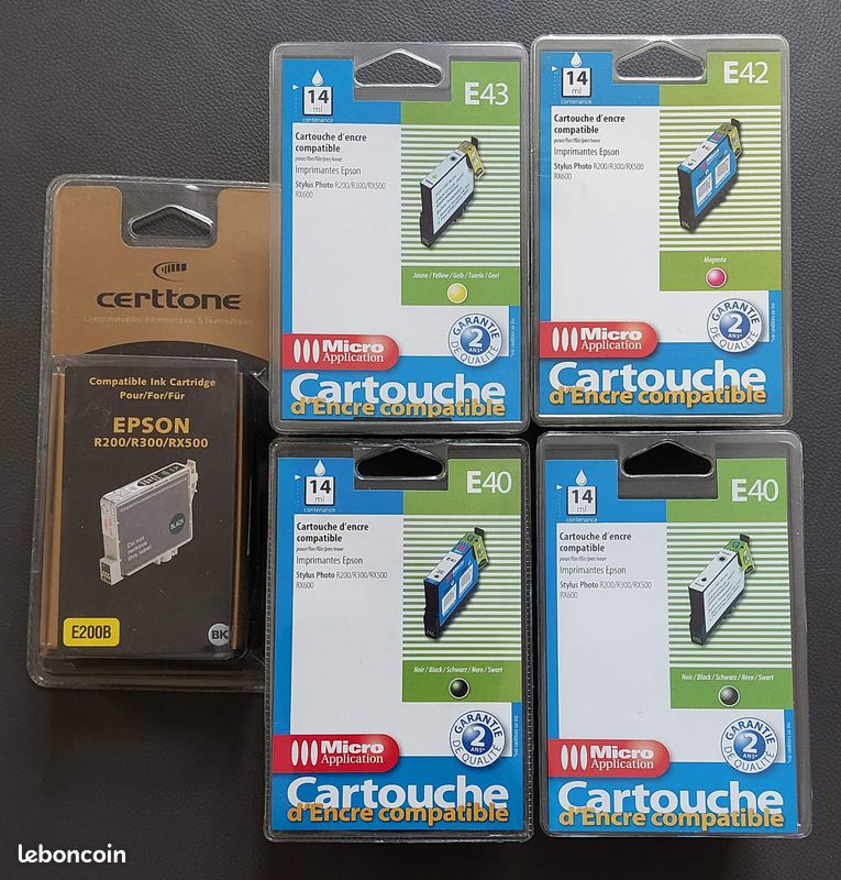 Imprimante Epson Stylus Photo R300 avec fournitures et accessoires, qualité professionnelle (image 9)