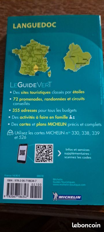 Le guide vert michelin languedoc (image 2)