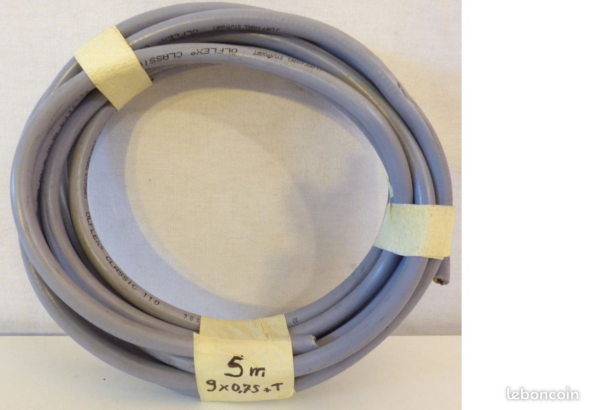 Algri-câble souple 9 conducteurs 0,75² (image 1)