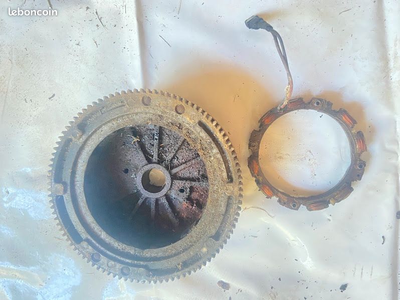 Volant moteur avec stator tracteur tondeuse (image 2)