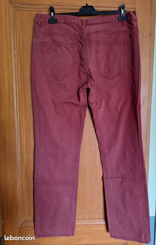 Jean couleur brique - taille 46 (image 3)