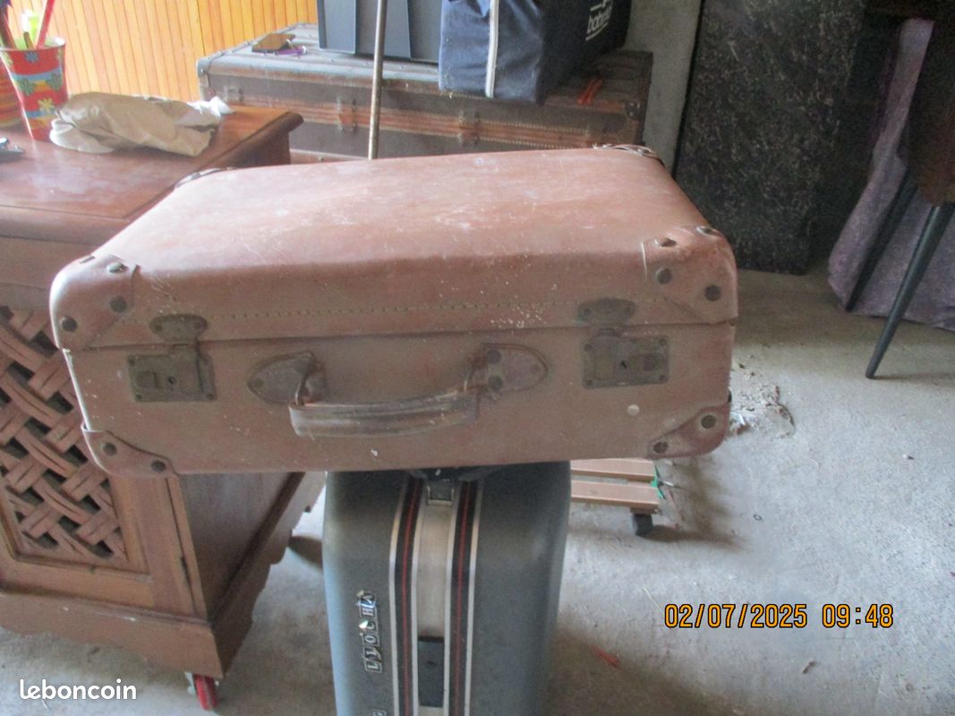 Valise marron (image 1)