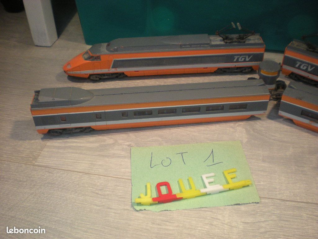 Miniature VOITURE TEE LE CAPITOLE SNCF 1/87 JOUEF