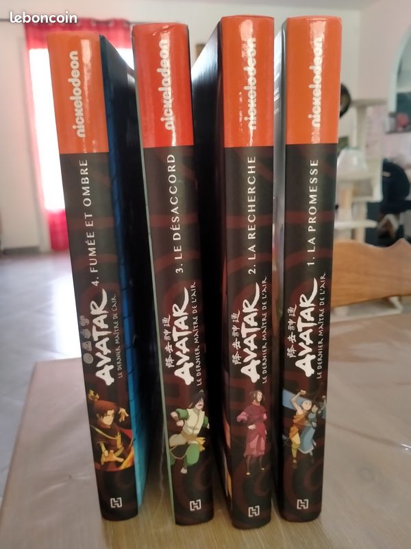 Lot de 4 livre Avartar le dernier maître de l'air (image 3)