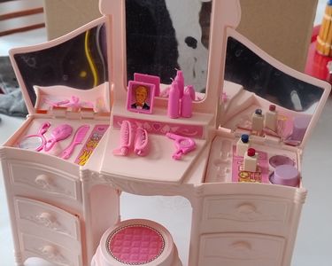 Minuscule marée Côte coiffeuse en teck neutre Pendre Toutes sortes de