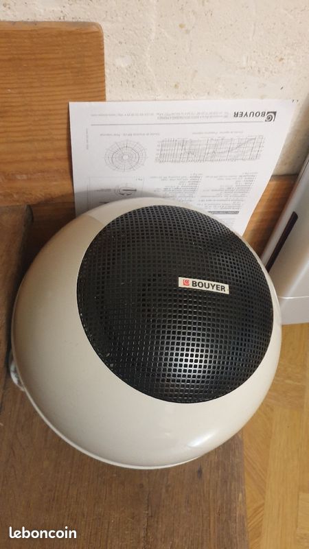 Enceinte boule Design BR33 BOUYER Vintage Haut parleur - possibilité plusieurs (image 1)