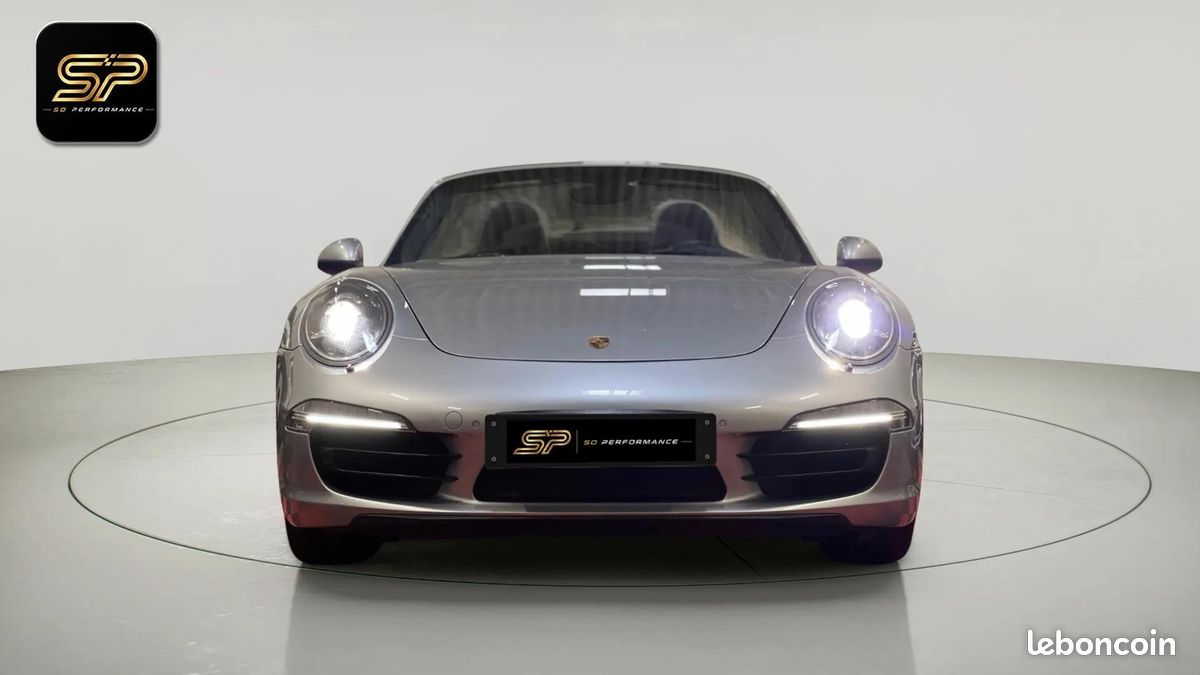 Porsche 911 991 Carrera 4 Cabriolet * Boîte Manuelle * 4x4 * Bose * Full Cuir * Mémoire * Sièges Ventilés (image 2)