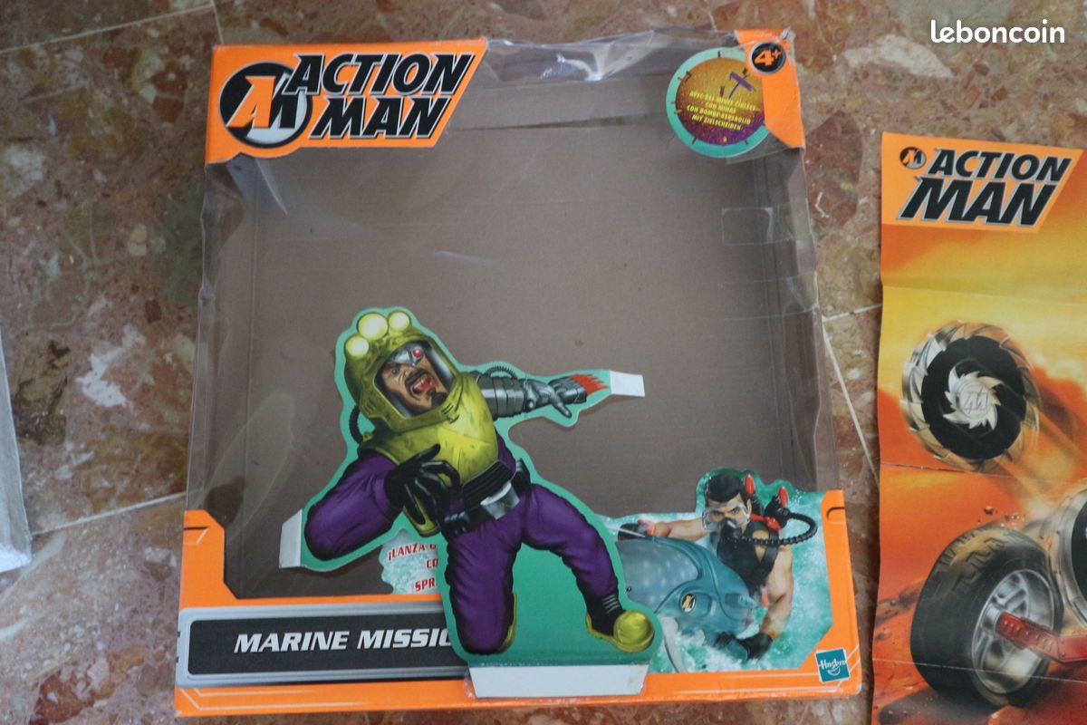 Figurine Action Man Global Mission Boys Par Hasbro - Neuve Sous Blister