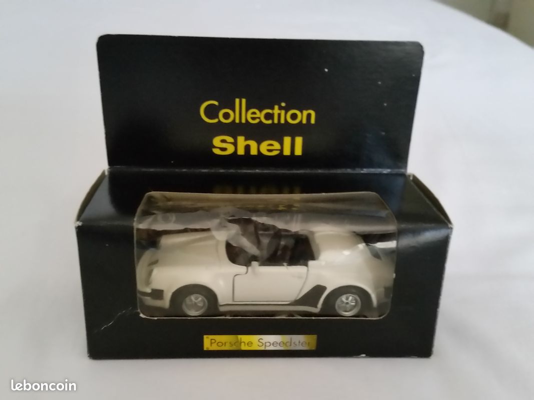 Voiture Miniature 1/43 Porsche Speedster - Collection Shell Par Majorette, Modèle A-56 D'occasion