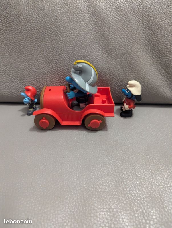 Lot de schtroumpf pompiers avec camion 2013 smurf (image 4)