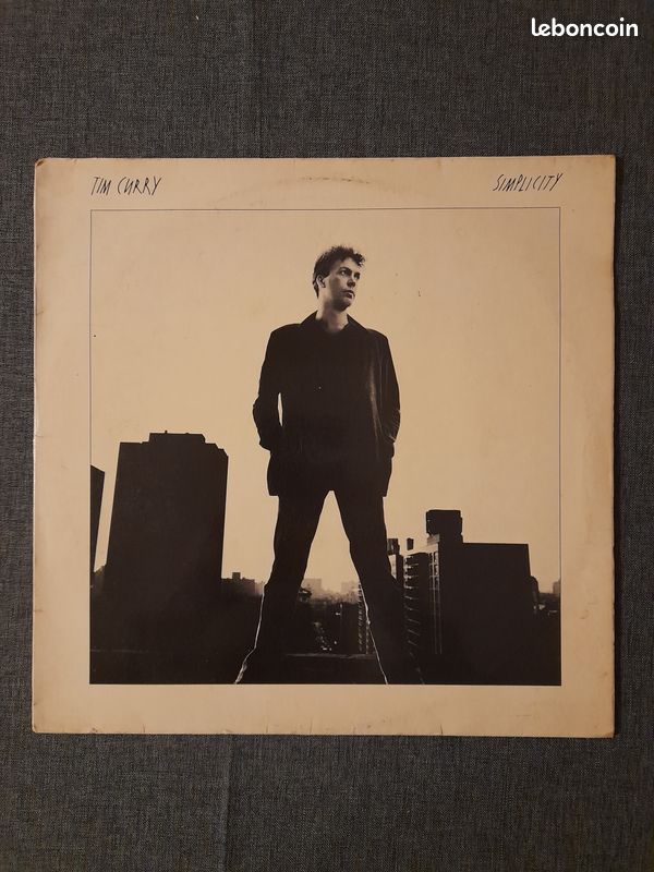 DISQUE VINYLE 33 Tours Tim Curry – Simplicity, Spain, 1981, A&M Records – AMLH 64830 (image 1)