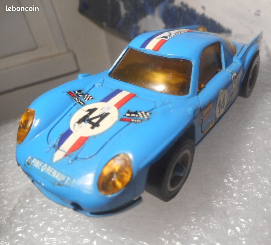 VOITURE CIRCUIT JOUEF ancien Renault Alpine A 310 vintage slot car EUR