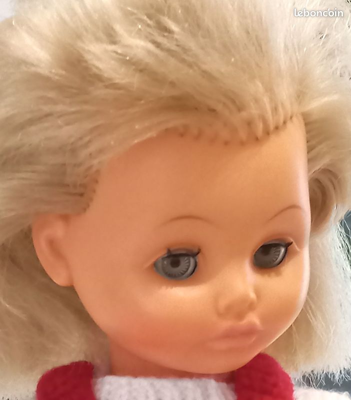 Poupée Bella 1ère Génération 1970 - 46 Cm - Blonde Avec Habits Et Dinette - France