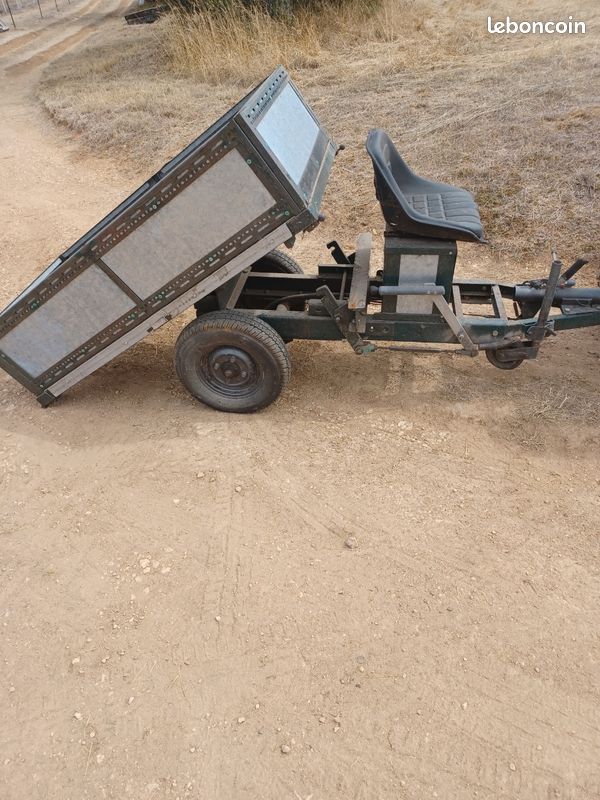 Remorque motoculteur/petit tracteur (image 1)