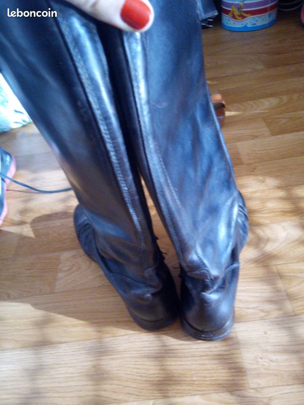 Bottes cuir hoogan (image 1)