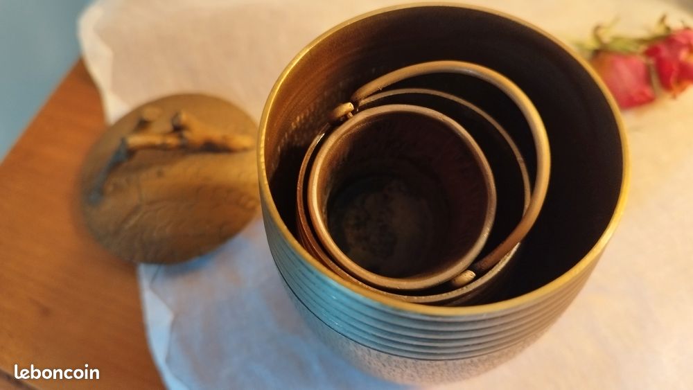 Insolites pots anciens gigogne (image 8)