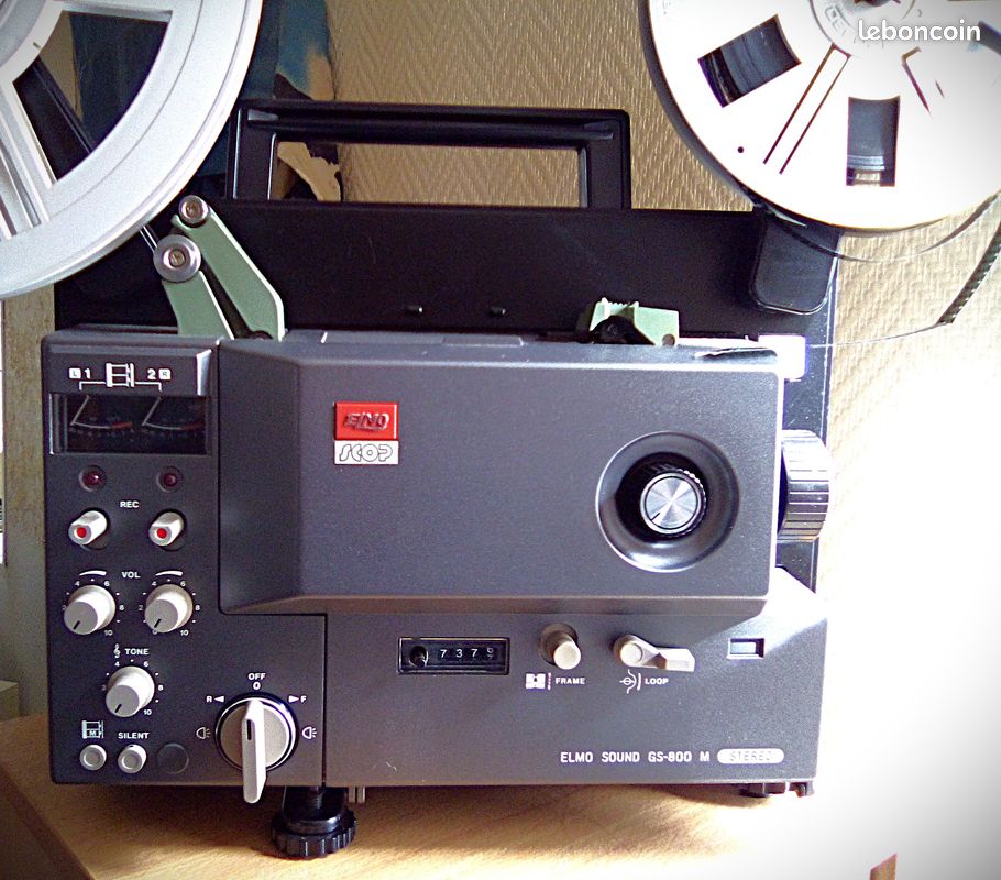 PROJECTEUR ELMO Super 8 sonore st-1200hd 2 Tracks
