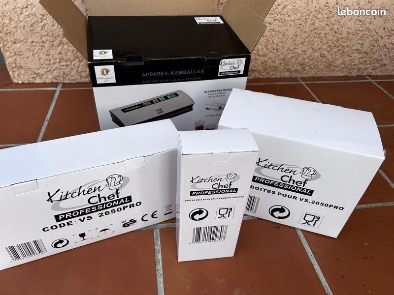 Appareil à emballer sous vide KITCHENCHEF (image 2)