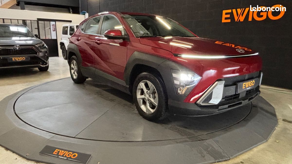 HYUNDAI KONA 1.6 GDI 141ch HYBRID 105ch HEV 1.6KWH - INTUITIVE - BVA - CARPLAY - ATTELAGE- 1ère MAIN (image 1)