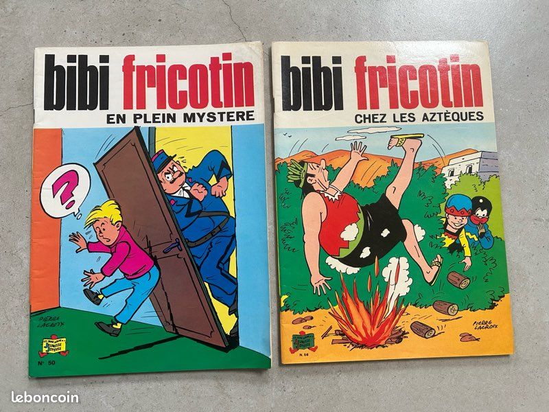 Lot 2 Bandes dessinées Bibi Fricotin en Très Bon État (image 1)